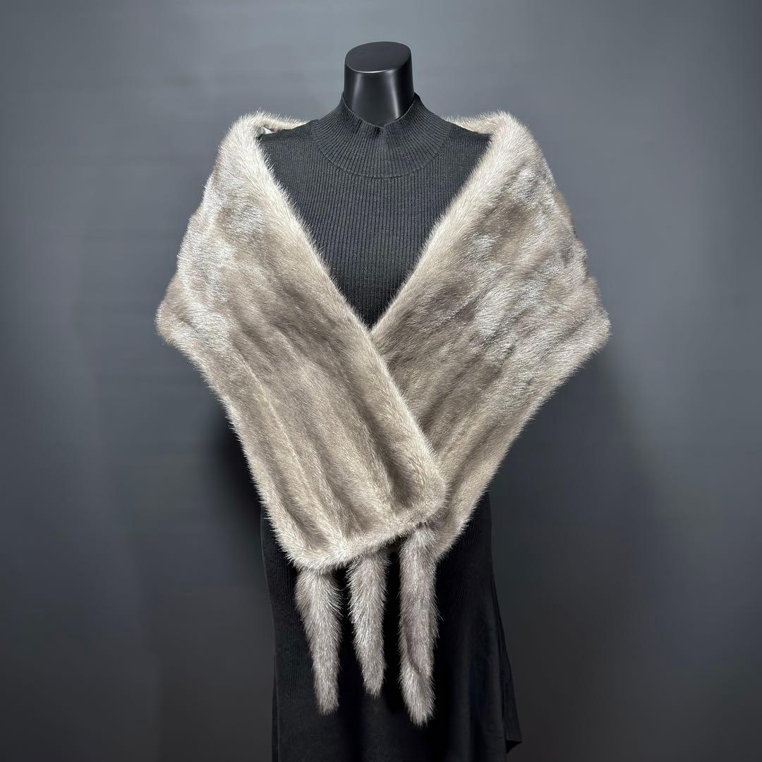 【稀少】Blue Iris Mink ミンクショール ブルーアイリス ナチュラル