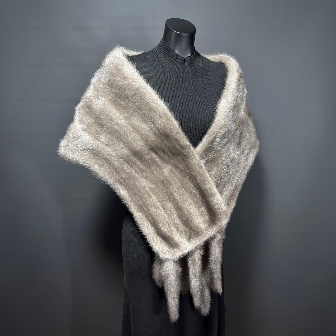 【稀少】Blue Iris Mink ミンクショール ブルーアイリス ナチュラル