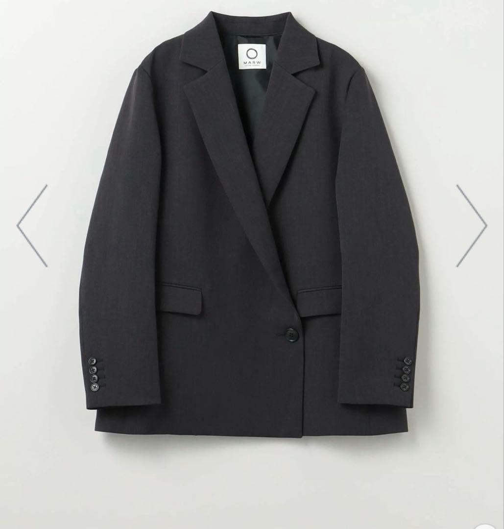 MARW UNITED ARROWS ダークグレー テーラードジャケット