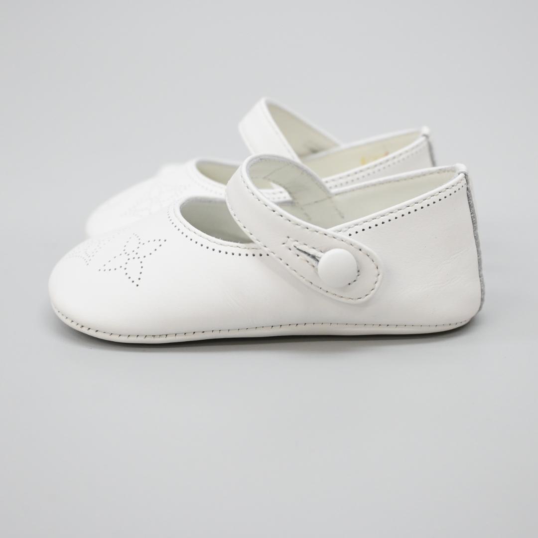 ■ □ 45807★ ルイヴィトン キッズシューズ レザー モノグラム 18