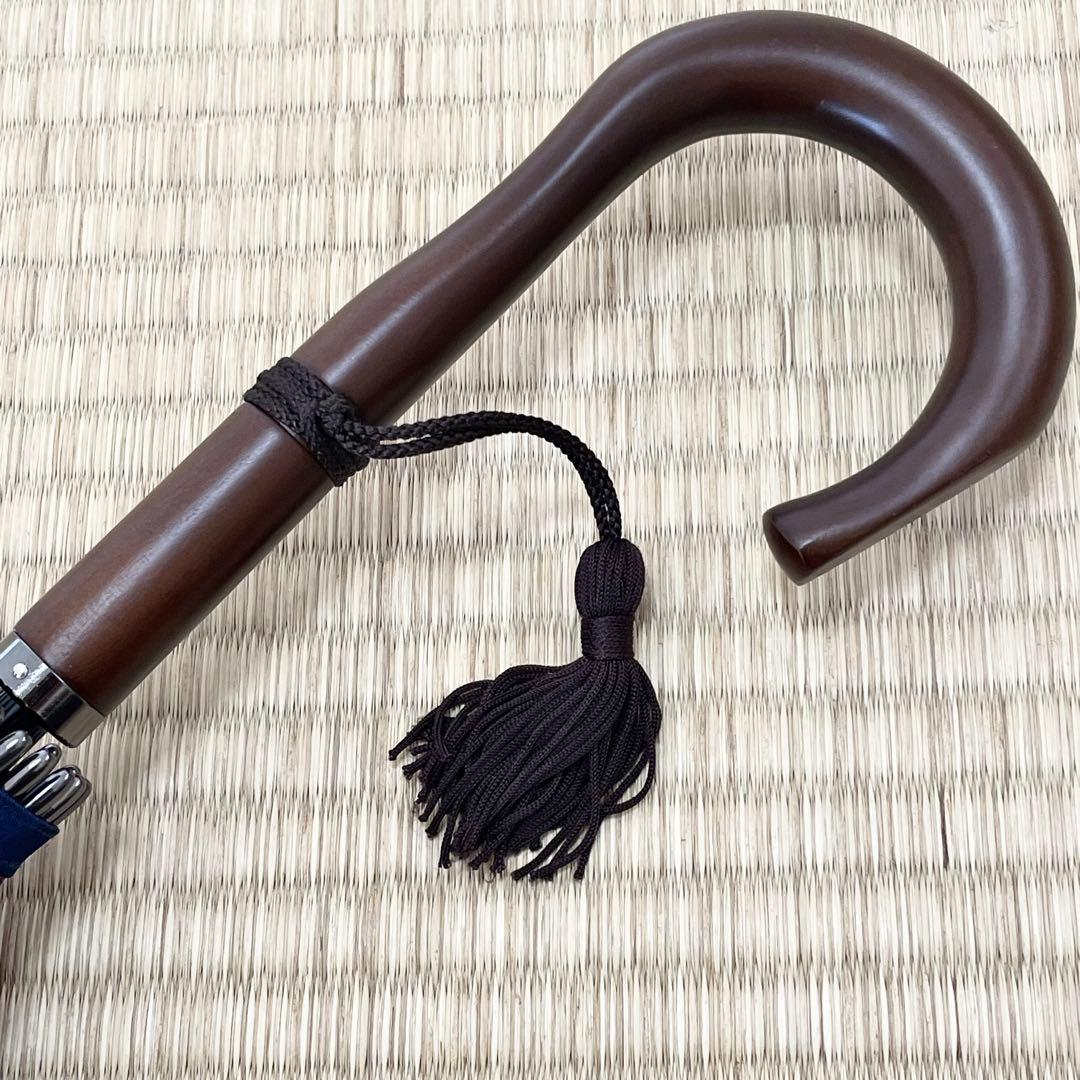 小宮商店「かさね」55cm 16本骨 甲州織 晴雨兼用 高級 日本製 手作り長傘