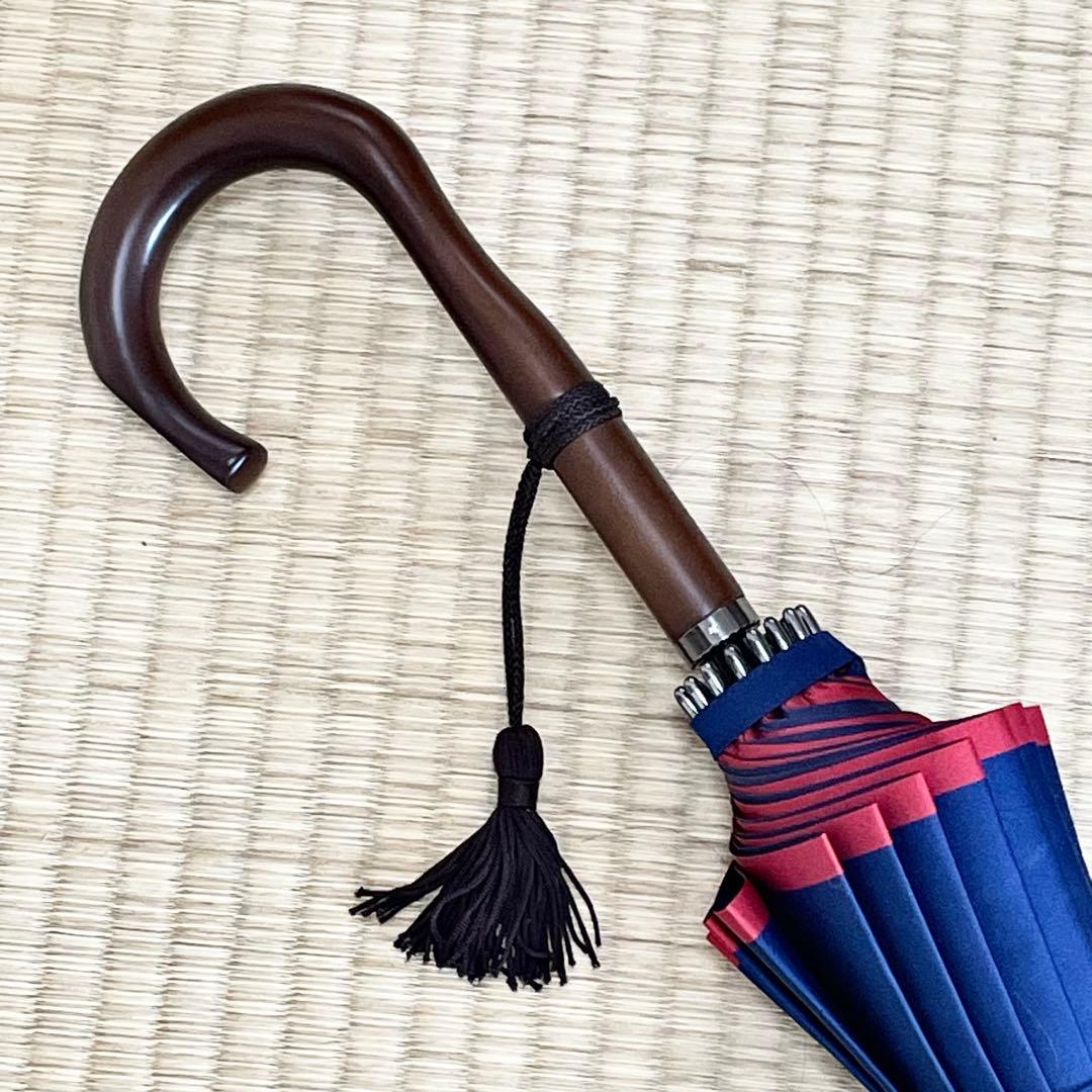 小宮商店「かさね」55cm 16本骨 甲州織 晴雨兼用 高級 日本製 手作り長傘