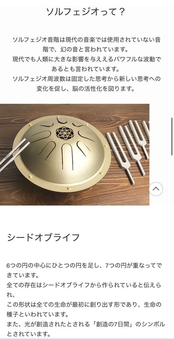 【美品】喜楽器ガンクドラム　GANK2 miniソルフェジオ