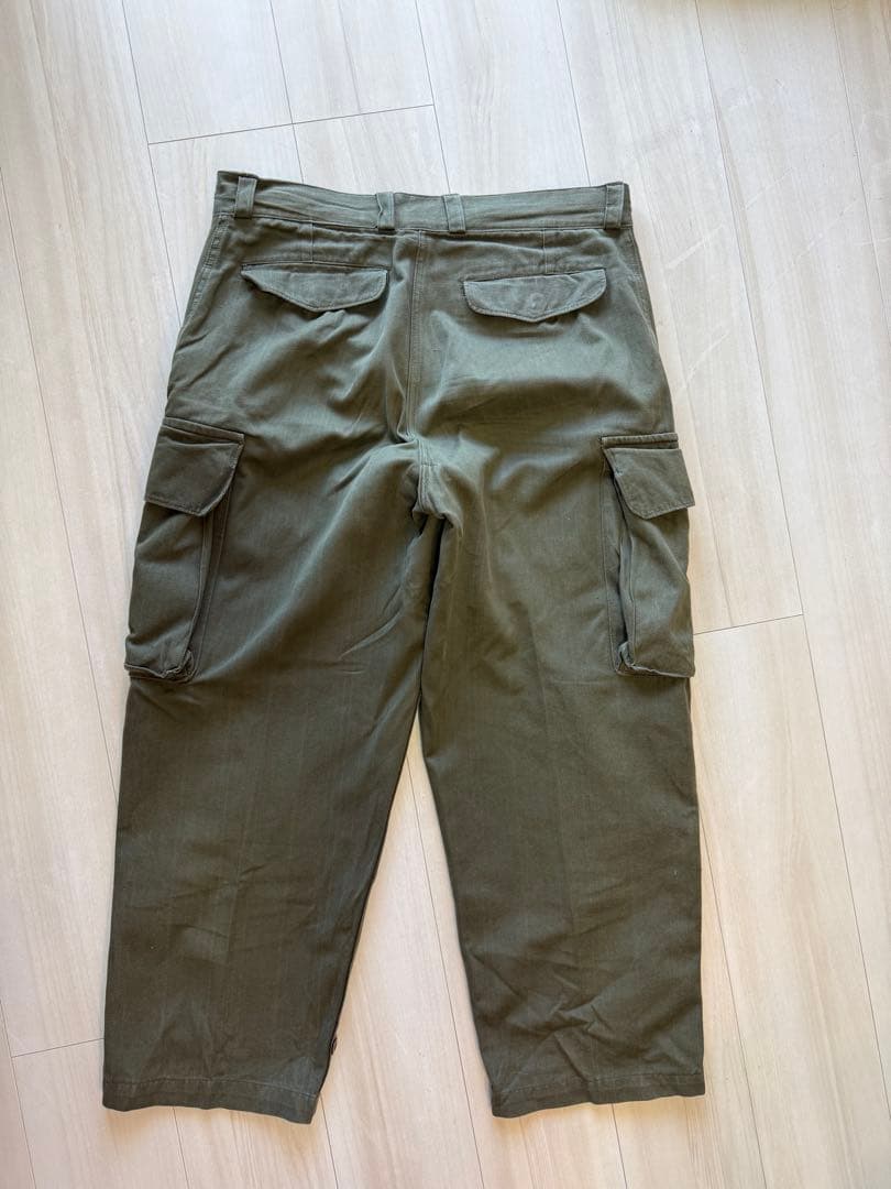 レ*ド様 フランス軍　後期型　M47 カーゴパンツ　ヘリンボーン　13サイズ　美