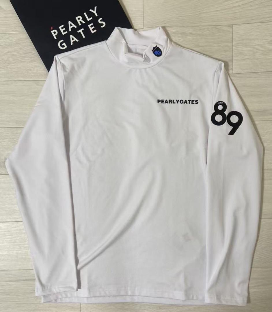 新品 正規品 パリーゲイツ89 裏毛起毛 厚手 極暖 白 サイズ7 XXL