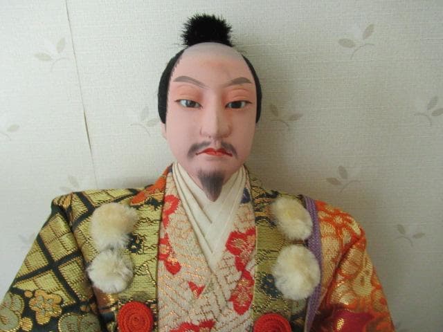 昭和レトロ　伝統的 五月人形 武士の姿