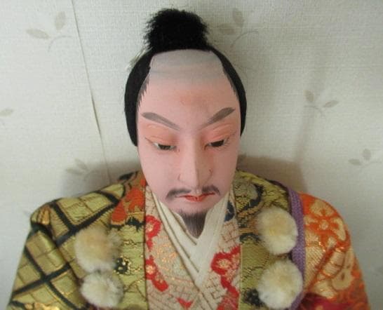 昭和レトロ　伝統的 五月人形 武士の姿