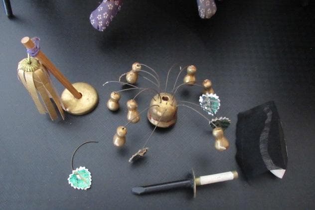 昭和レトロ　伝統的 五月人形 武士の姿