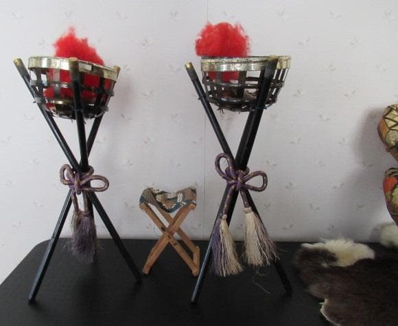 昭和レトロ　伝統的 五月人形 武士の姿