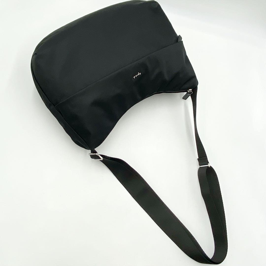 美品★agnès b. アニエス・ベーナイロンショルダーバッグ★128