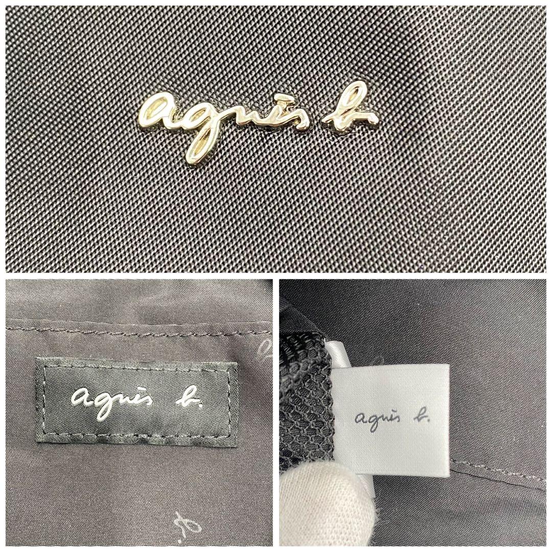 美品★agnès b. アニエス・ベーナイロンショルダーバッグ★128