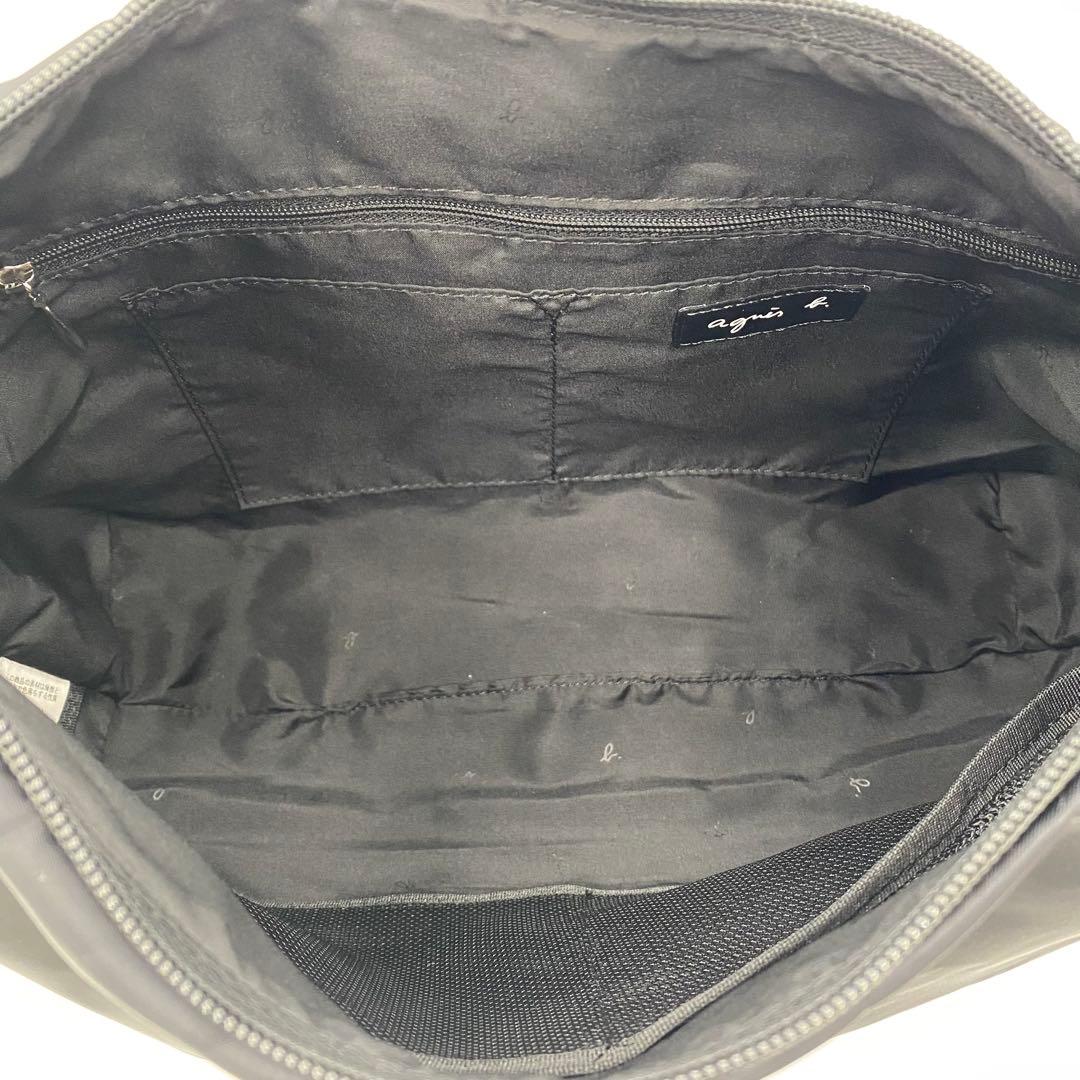 美品★agnès b. アニエス・ベーナイロンショルダーバッグ★128