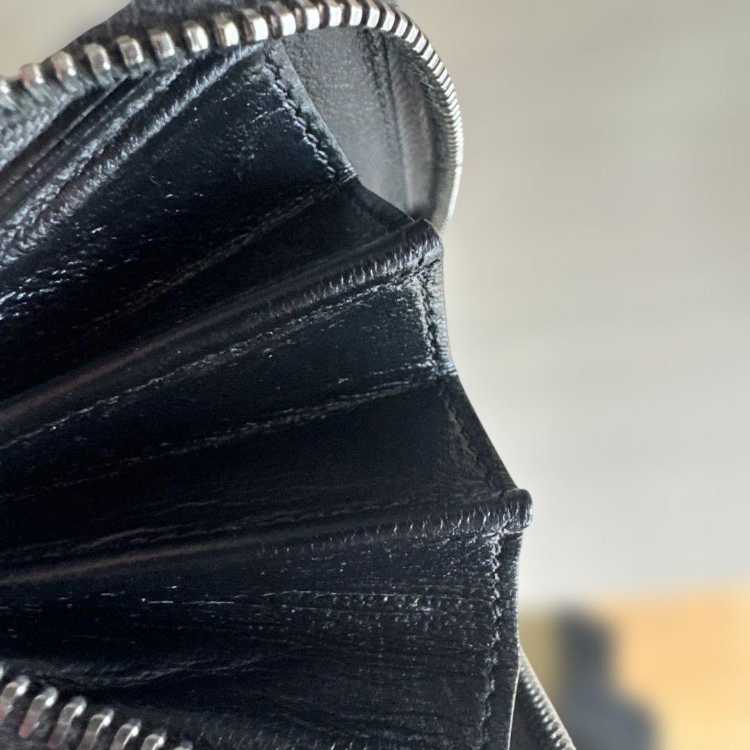 サンローラン ケース キルティングブラックラウンド 財布 パース