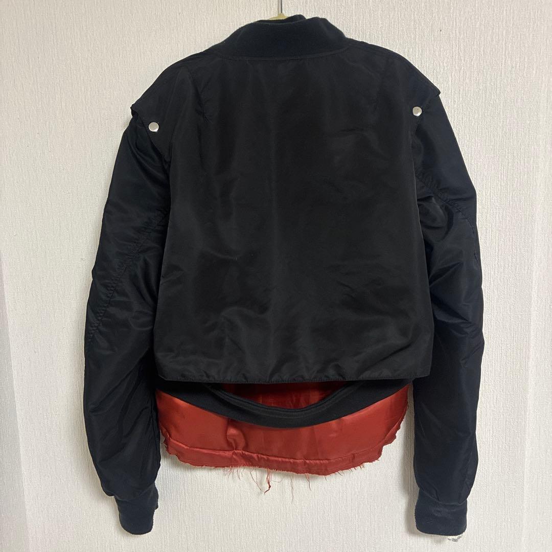 GRANCY Volume LayeredDesign MA-1 ブラック L