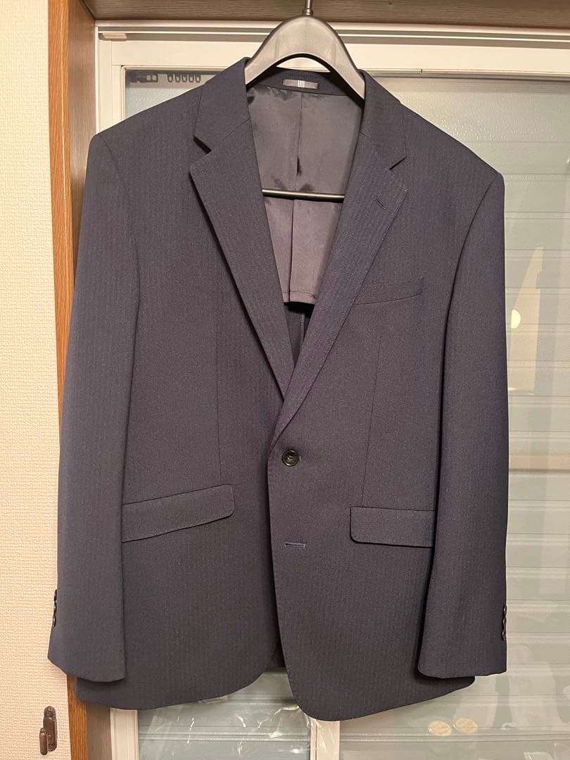 ダークグレー スリーピーススーツ 4S