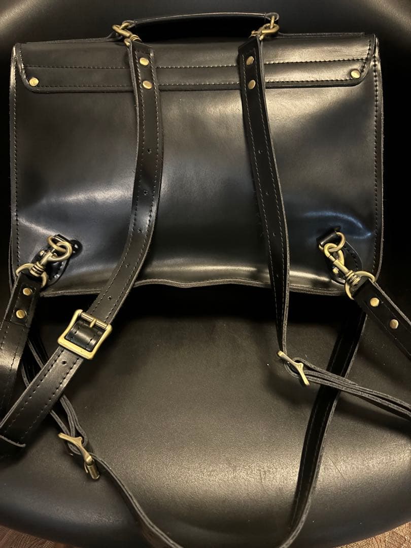 オリジナルジョン　サッチェルバッグ　イギリス　学生御用達風