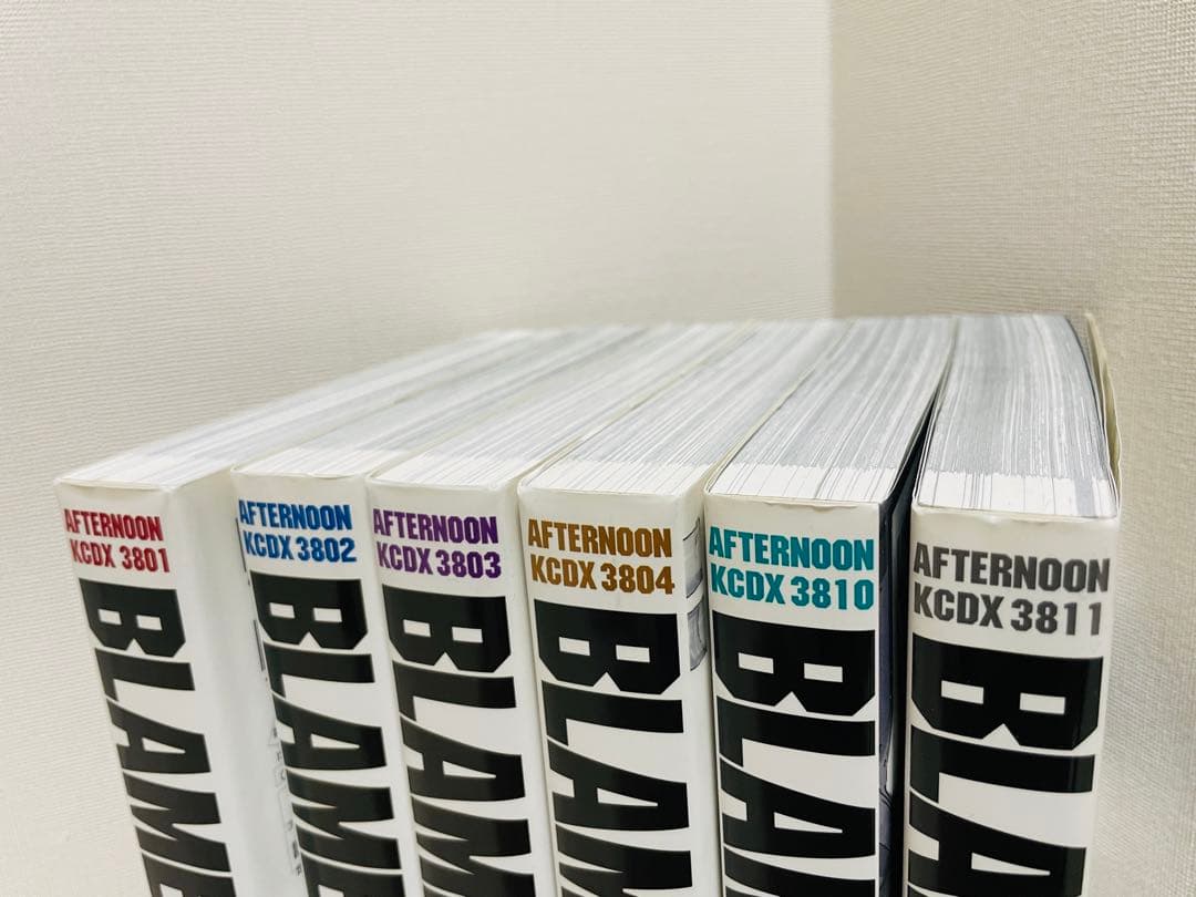 BLAME！ 新装版 1〜6巻 全巻セット 帯付き ブラム