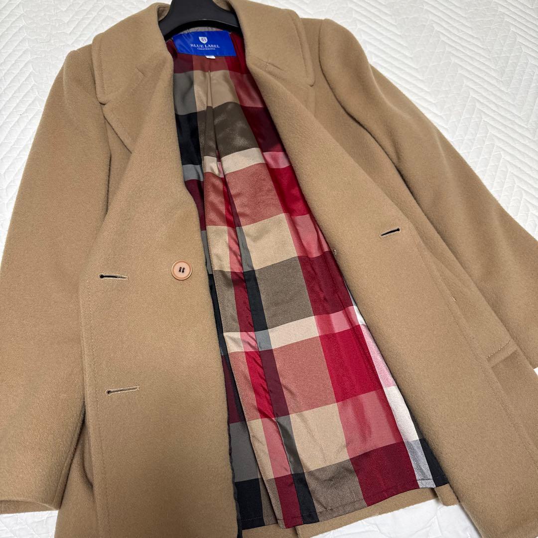 ブルーレーベル　ショートチェスターコート36