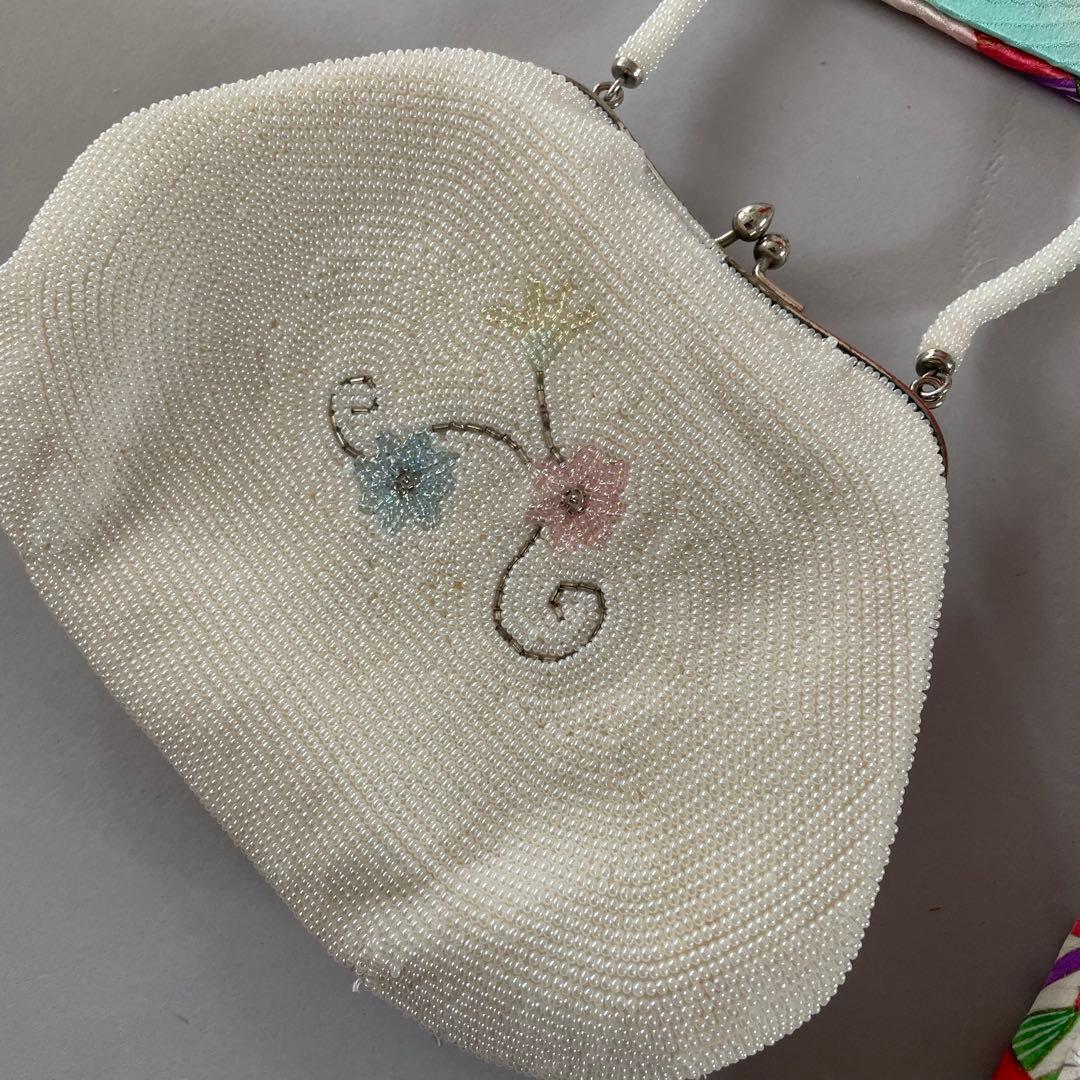 七五三　7歳　正絹　お着物セット　こっぽり下駄