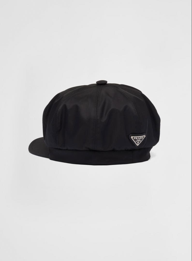 美品【PRADA】プラダ Re-Nylon ハット　キャスケット　ベレー帽
