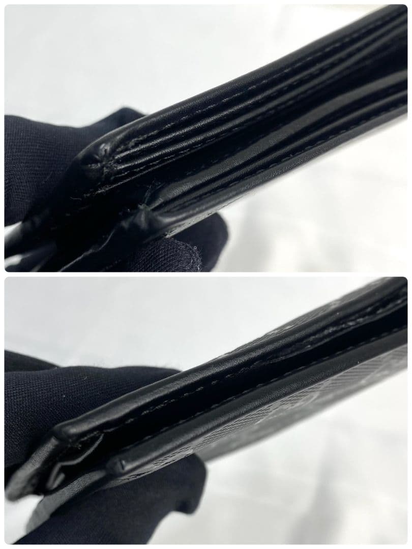 ✨️美品✨️ Gucci インプリメ 二つ折り財布 ブラック