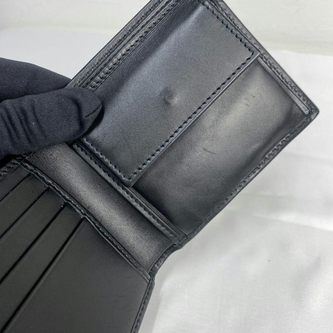 ✨️美品✨️ Gucci インプリメ 二つ折り財布 ブラック