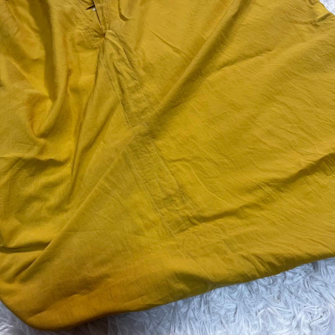 アーツアンドサイエンス　コットン　vネック チュニック　トップス　マスタード