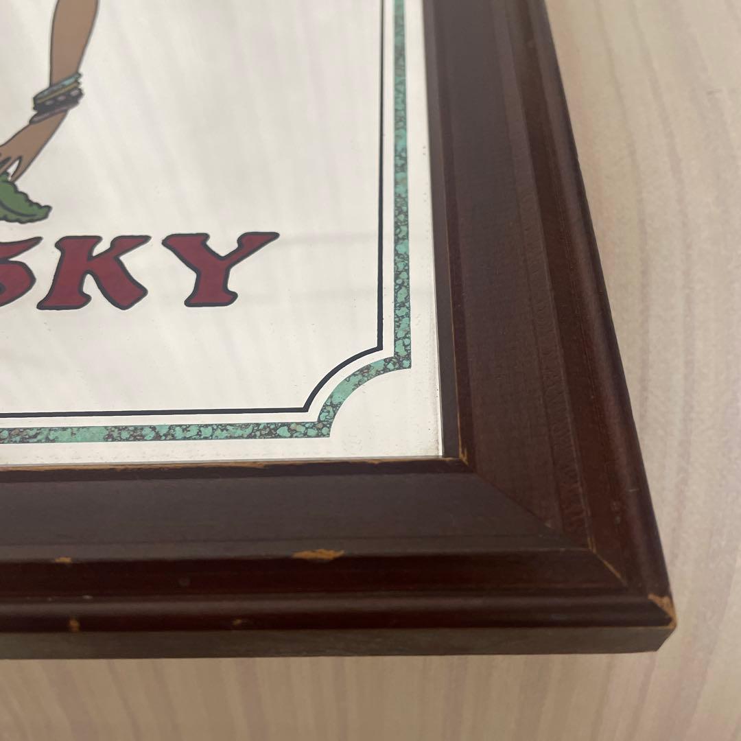 スーパーニッカウイスキー パブミラー ビンテージ インテリア