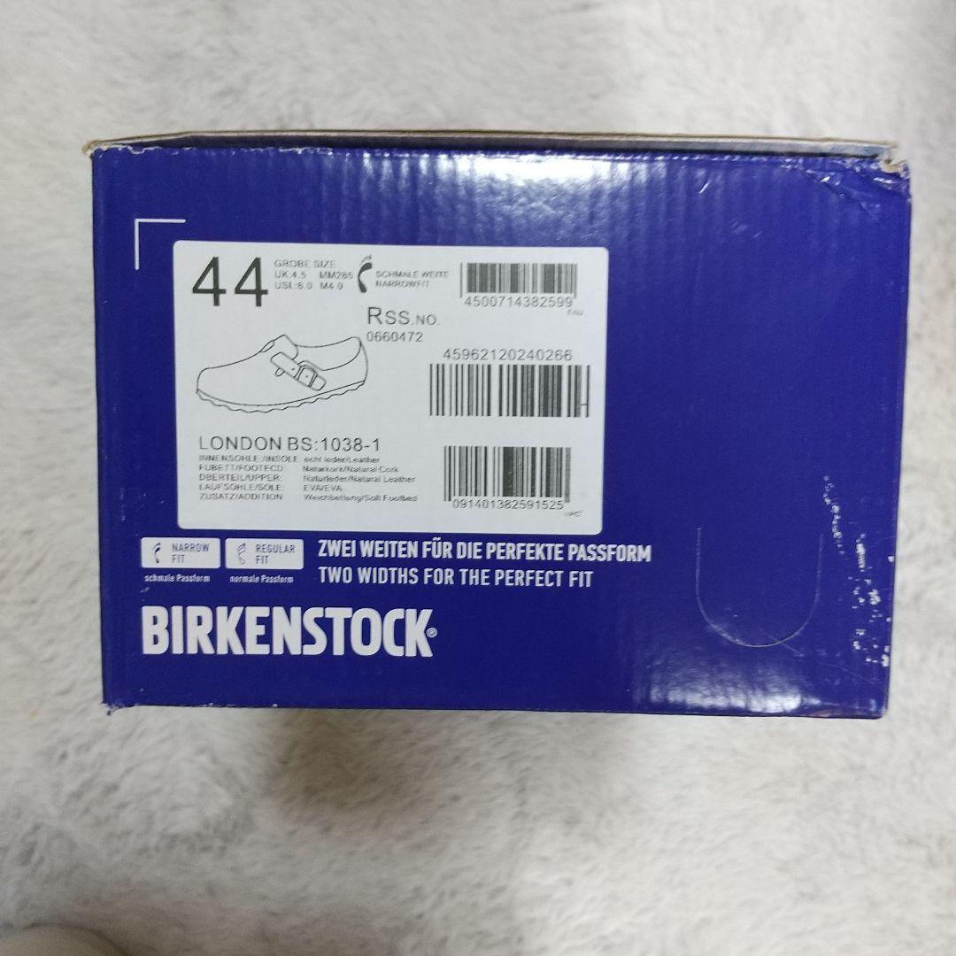 タグ付　ビルケンシュトック　ロンドン　バックル　スエード　28．5