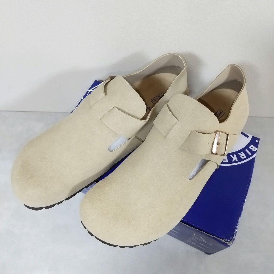 タグ付　ビルケンシュトック　ロンドン　バックル　スエード　28．5