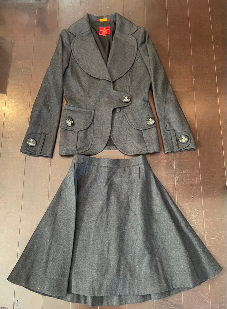 【美品】ヴィヴィアンウエストウッドジャケット&スカートスーツサイズ2
