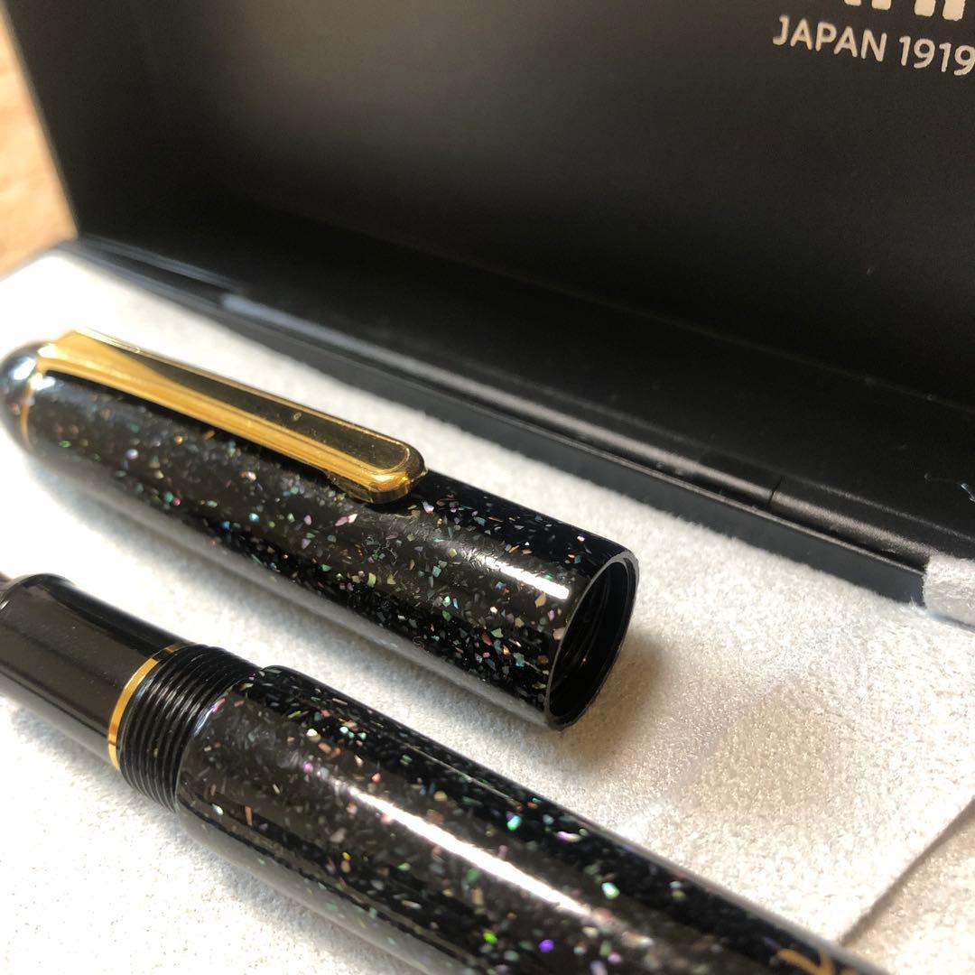 PLATINUM プラチナ万年筆　♯3776 漆蒔絵　ペン先18K 中字