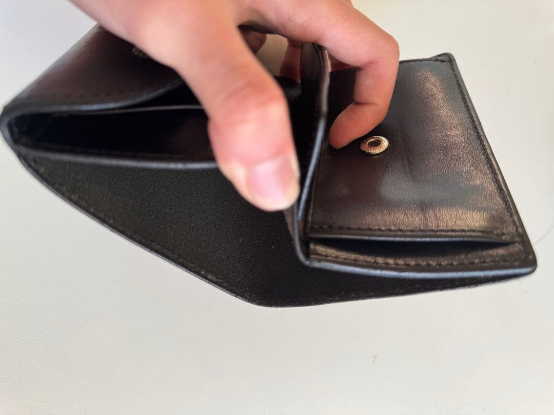 ハイエストエンド 折り財布 レザーウォレット アメカジ