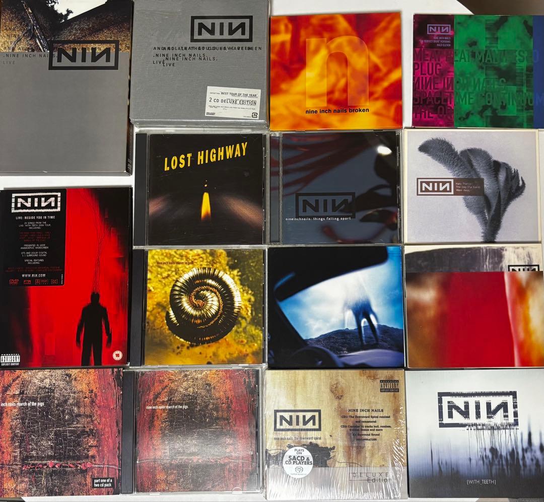 NINE INCH NAILS ナインインチネイルズ CD DVD まとめ売り