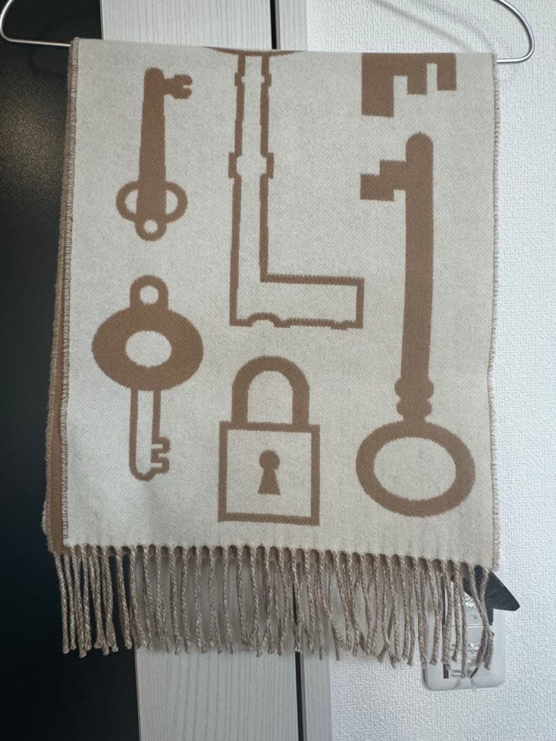 専用出品　【HERMES】カシミヤマフラー 《カザック・キーコレクション》