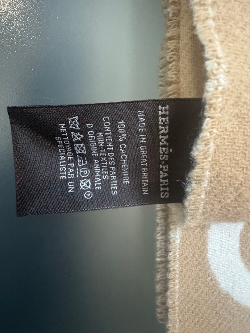 専用出品　【HERMES】カシミヤマフラー 《カザック・キーコレクション》