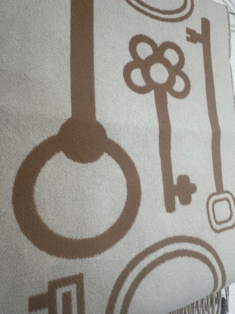 専用出品　【HERMES】カシミヤマフラー 《カザック・キーコレクション》