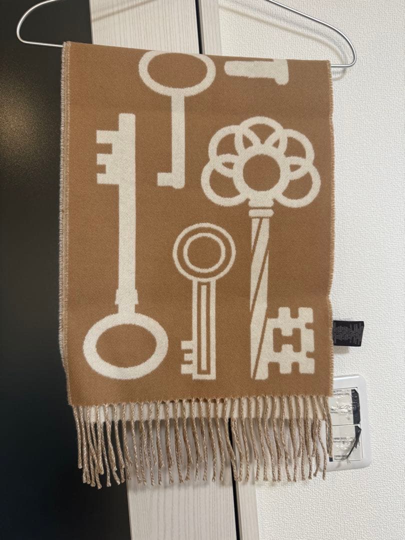 専用出品　【HERMES】カシミヤマフラー 《カザック・キーコレクション》