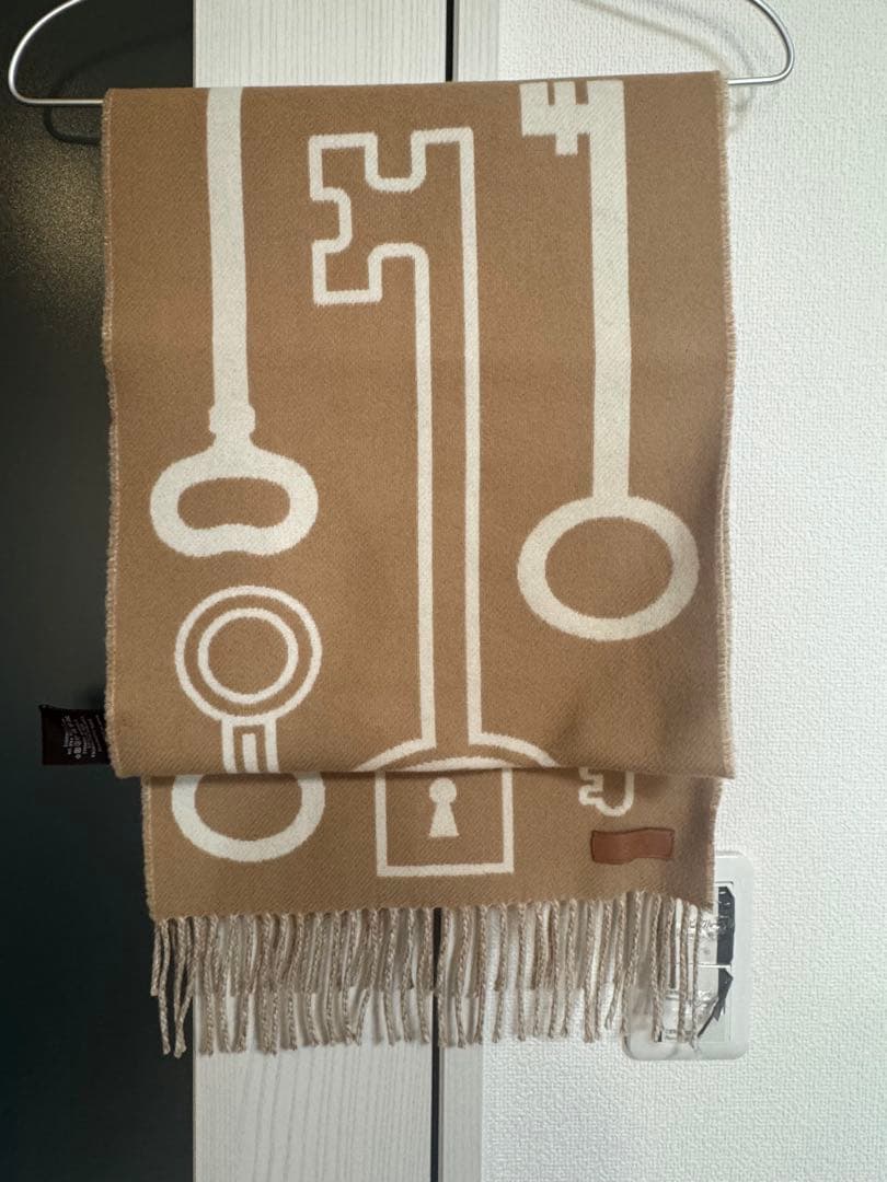 専用出品　【HERMES】カシミヤマフラー 《カザック・キーコレクション》