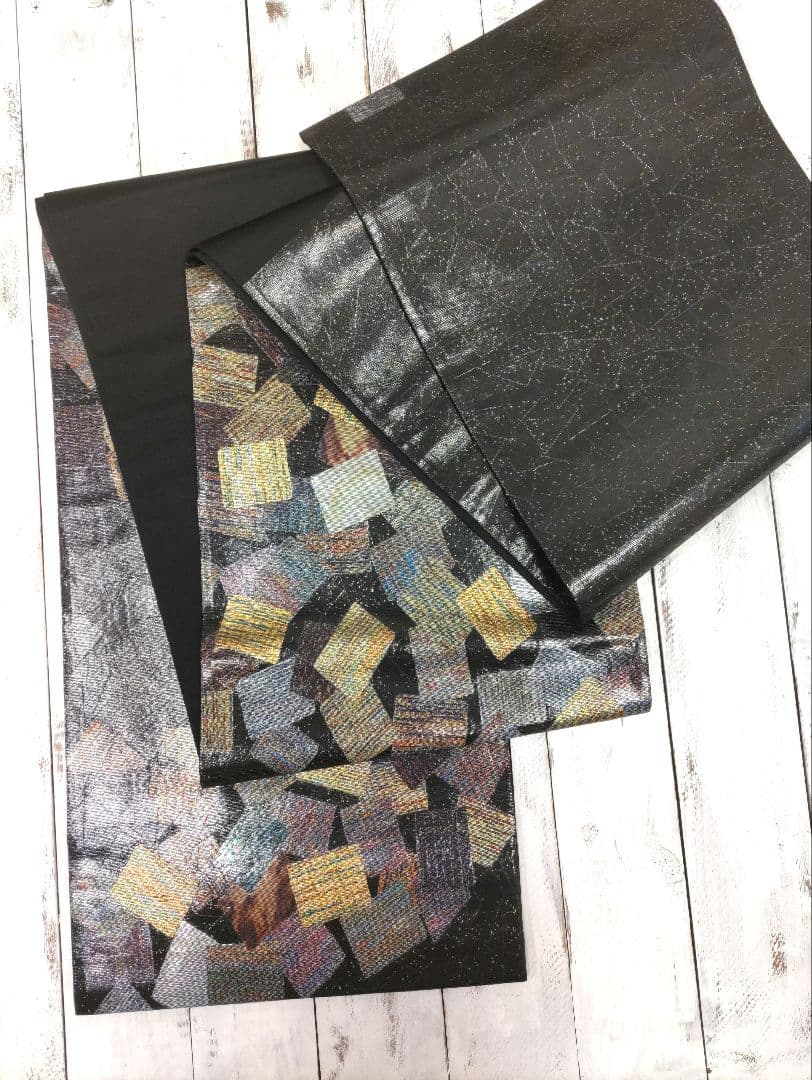 作家物螺鈿袋帯(No.540)