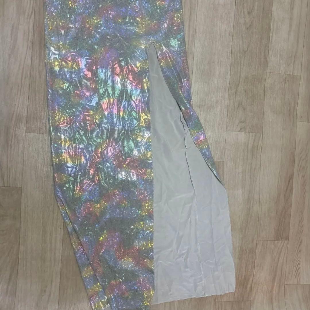 ダンス衣装　セクシー　舞台衣装　ロングドレス　バーレスク