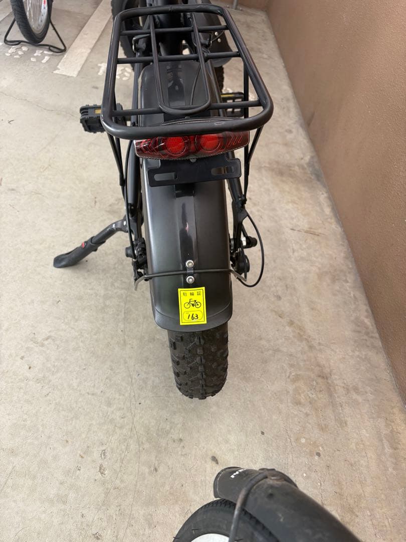 ジャンク品　SCOTTEB 電動アシスト自転車 e-bike折りたたみ式 黒