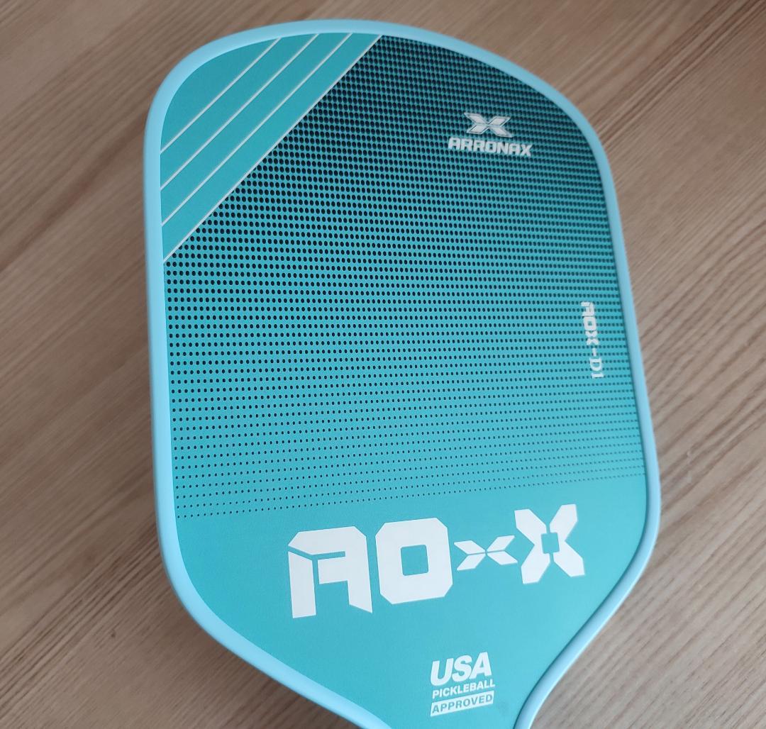 2個セット ピックルボール パドル ARRONAX カーボン加工の摩擦面 青