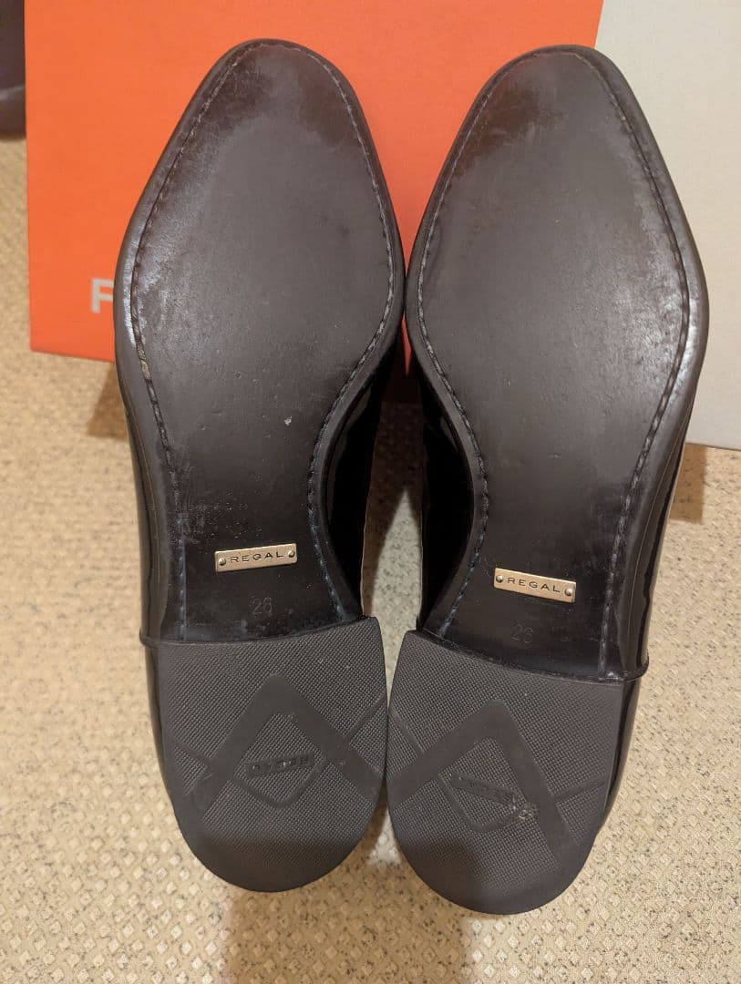 【REGAL 426RBD】黒エナメル 26cm フォーマルシューズ 美品