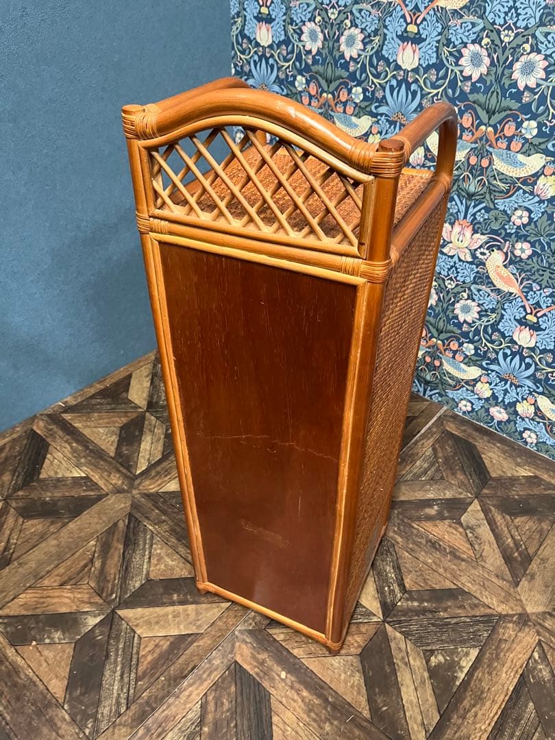 ラタン 籐 チェスト 箪笥 小物入れ 昭和レトロ 引き出し インテリア