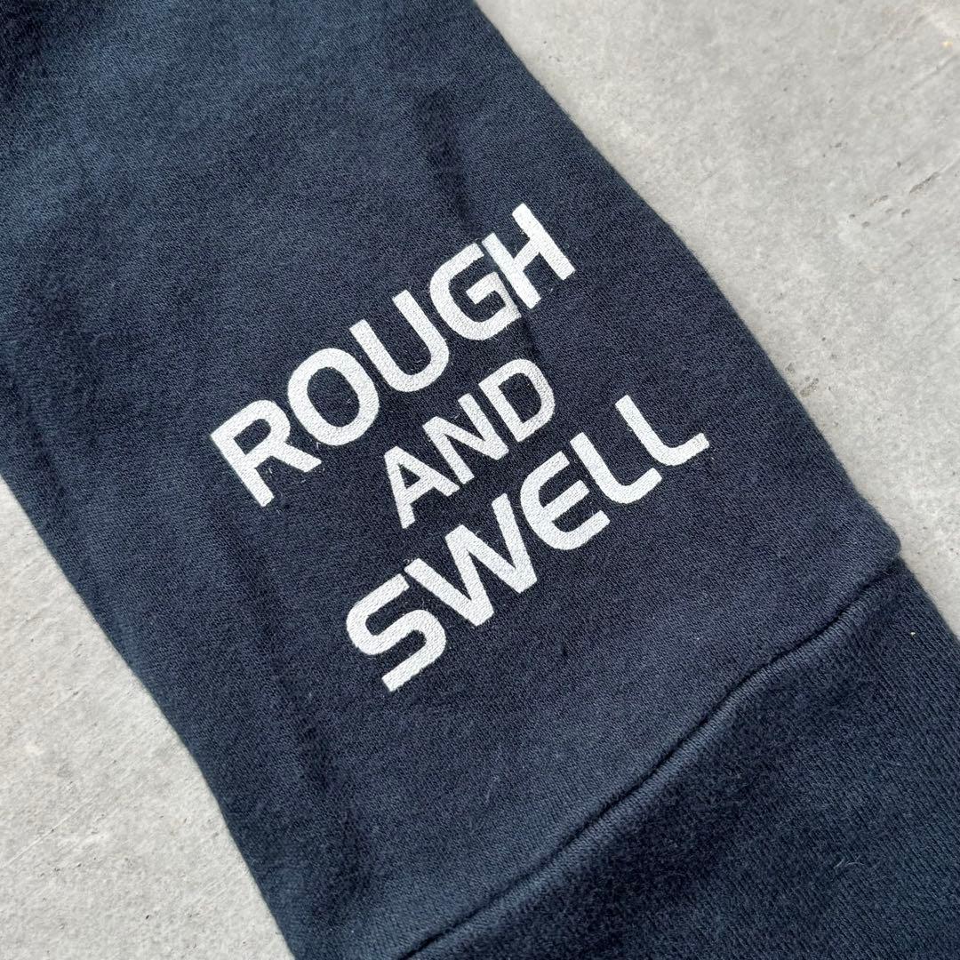 rough&swell ラフアンドスウェル タートルネック長袖シャツ ロゴ刺繍