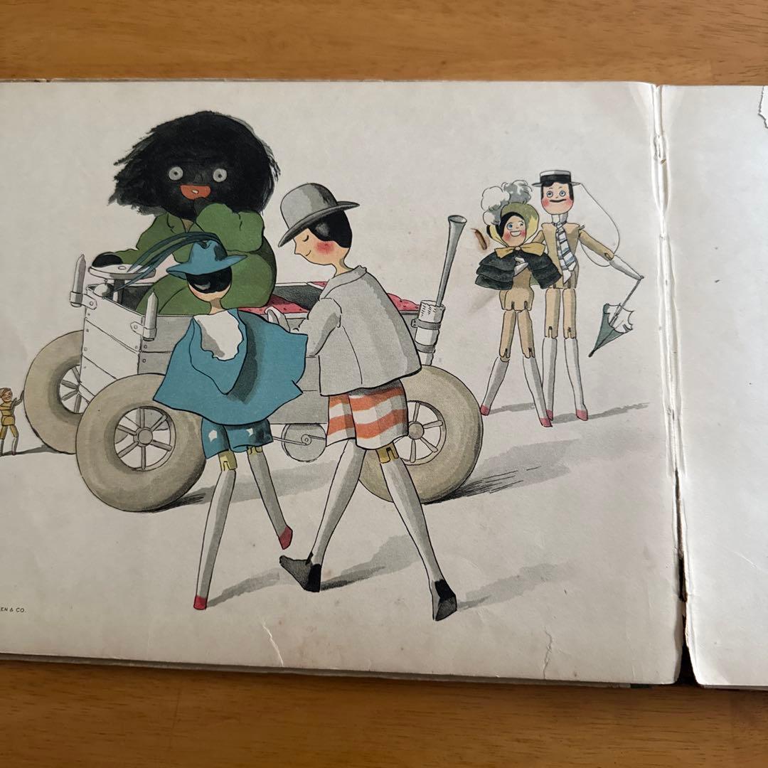 絵本・児童書 The Golliwogg's 'Auto-Go-Cart'