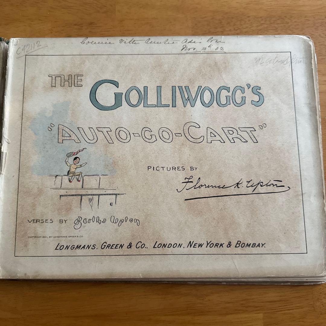 絵本・児童書 The Golliwogg's 'Auto-Go-Cart'