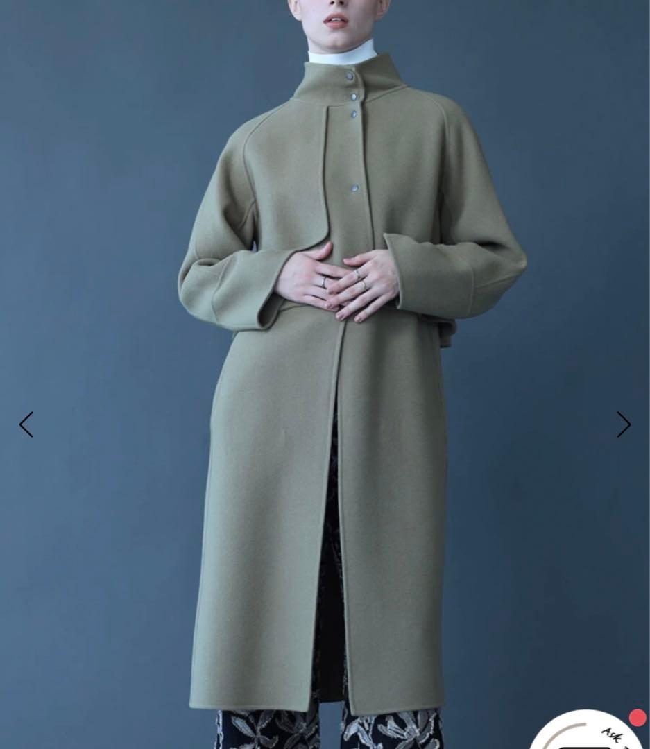 ヤマダヤ　Aga アーガ　ダブルメルトン3wayコート　ウール90