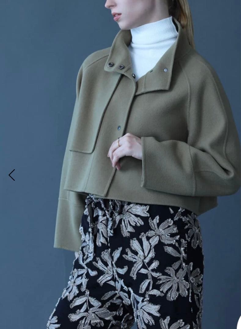 ヤマダヤ　Aga アーガ　ダブルメルトン3wayコート　ウール90